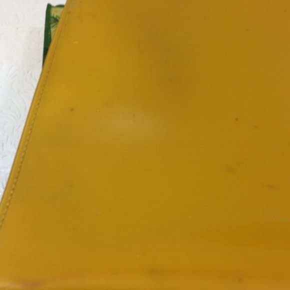 Liz Claiborne Vinyl Mini Merry Christmas Tote Bag 9x4x8 - Picture 11 of 12